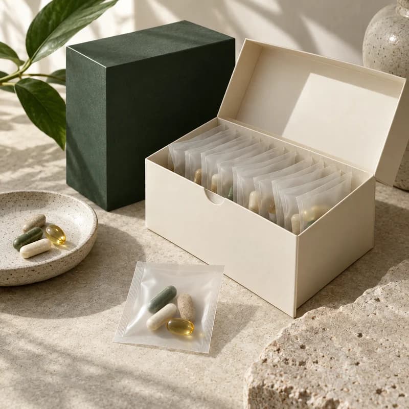 Personalized vitamin-pack packaging concept